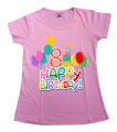 Birthday T shirt for kids  girls - T-Shirt For Women Gift Item. 