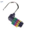 6PCS 4 Digit Dial Letter Combination Padlock Travel Luggage Suitcase Lock. 