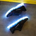Rechargeable Light Shoes Male and Female Couple Shuffle Dance Shoes Student Casual Sports Shoes Light Running Shoes Luminous Dad Shoes. 
