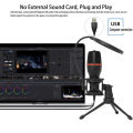 ME4 USB wired capacitor microphone for conference recording - USB. 