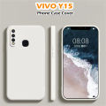 Original For VIVO Y15 Silicone Full Cover Case Anti-fingerprint Phone Case Cover.