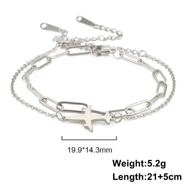 %E3%80%90On%20Sale%E3%80%91%20Lucktune%20Airplane%20Pendant%20Anklet%20for%20Women%20Stainless%20Steel%20Plane%20Double%20Bead%20Chain%20Foot%20Chain%20Boho%20Summer%20Beach%20Jewelry%20-%20Image%204