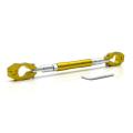 Motorcycle Reinforced Bar Modified Accessories. Handlebar or Looking Glass drawn CNC. long 9.5 inch to 10.5 inch- Golden. 