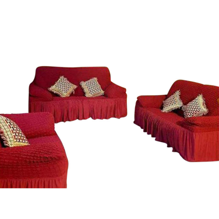Spandex (2+2+1=5) Sits Furniture Protective Sofa Cover (সোফা কভার)