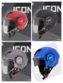 STUDDS ICON DUAL VISOR OPEN FACE HELMET Motorbike Helmet. 