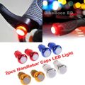 2pcs Bike Bicycle Handlebar Caps LED Handle Bar End Plugs Light Safety Lamp. 