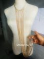SL0022 Trendy Body Chain Mail Jewelry Harness Necklace Hand Body Chains Jewellery Clothing Accessories. 