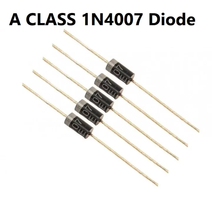 20Pcs-%20A%20CLASS%201N4007%20Diode%204007%20Diode%201000V%201A%20General%20Purpose%202%20Pin%20Leads%20Rectifier%20Diode%20Silicon%20Junction%20Diode%20DO-41%20Package%20Diode%201N4007%20-%20Image%202