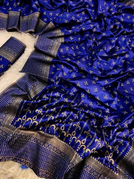 Exclusive%20Designer%20Screen%20Print%20Japani%20Silk%20Saree%20With%20Blouse%20for%20Women%20-%20Image%202