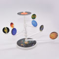 Model of the nine planets of the solar system, DIY science and technology, small production, children's handmade science experiment equipment, science teaching aids.