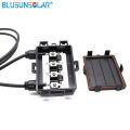 Waterproof Ip65 4 Rails Pv Solar Junction Box For Solar Panel With 4.0mm2 Cable And 4 Diodes Pv-Bn022. 