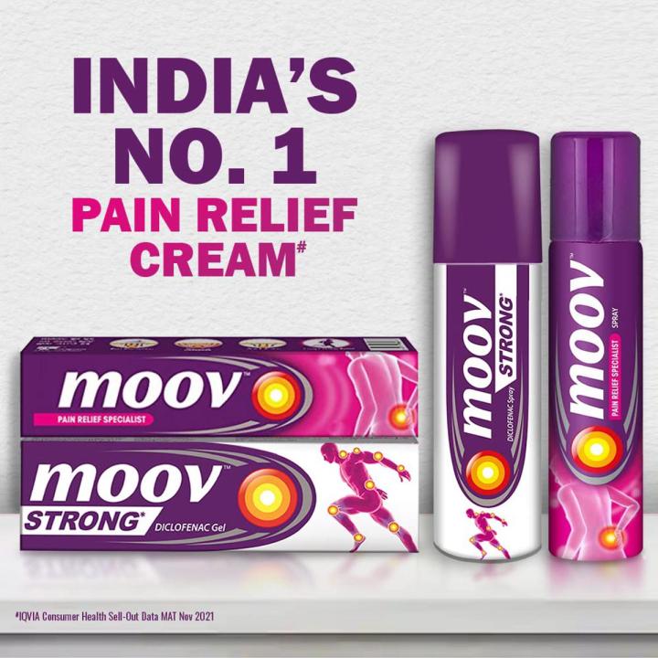 Moov Fast Pain Relief Spray - 50g Indian