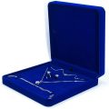 Large Velvet Jewelry Set Box Big Necklace and Ring Earring Pendant Gift Boxes Storage Case Wedding Jewelry Holder. 