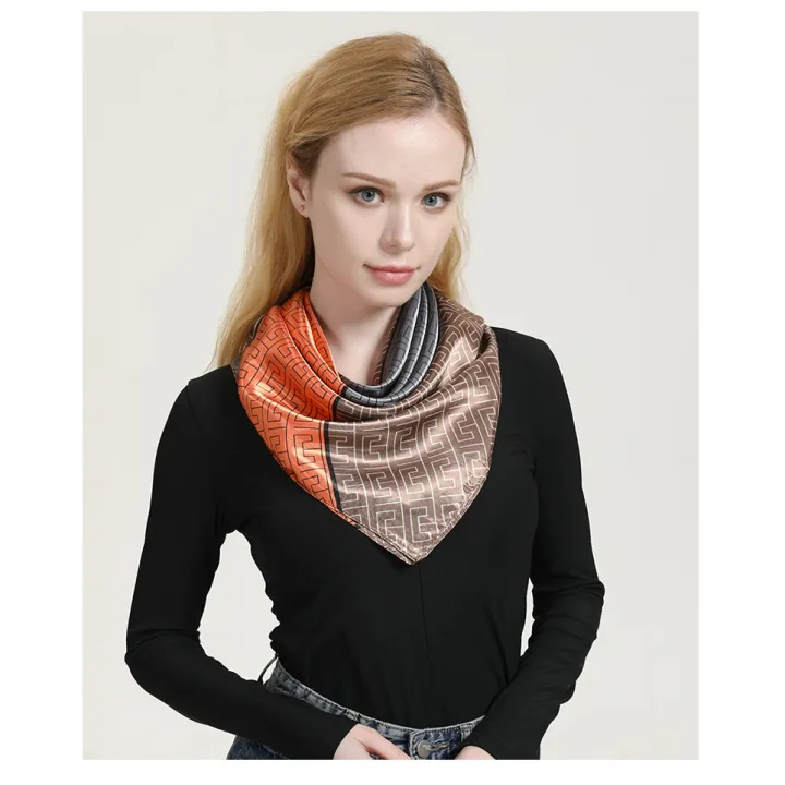 (Local)%20Silk%20Scarf/Women%20Summer%20Satin%20Silk%20Bandana%20Head%20Wrap/Bright%20Headkerchiefs%20For%20Ladies/90x90cm/90g%20-%20Image%205