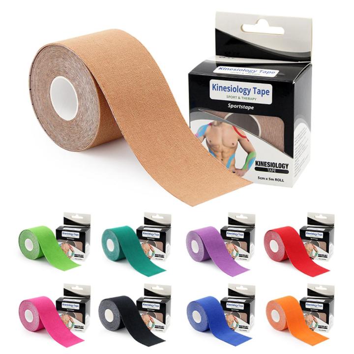 Sports Taping Muscles Physical Therapy Kinesiology Tape 5Cm*5M - Jim Product - Gym Equipment