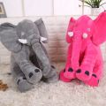 40/60CM Elephant Plush Pillow Infant Soft For Sleeping Stuffed Animals Toys Baby 's Playmate Gifts for Children LKcomo. 
