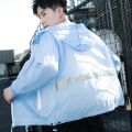 Sun Protection Clothing Men's Coat Summer Thin Loose-Fitting Workwear Jacket Korean Trendy Handsome Ultra-Thin Breathable Sun Protection Clothing. 