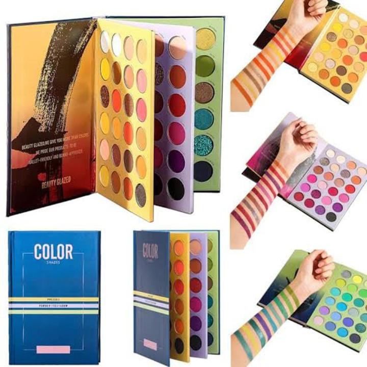Makeup Palette Combination With 3 Layers All In One Makeup Set High Pigmented 72 Colors Pressed Powder Eyeshadow Color Shades Palette Make Up Eye Shadow - Eyeshadow Palette - Eyeshadow Palette