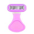 Mini Armpit Leg Face Hair Woman Trimmer Shaver Manual Shaving Women's Razor Trimmers 6 Layer Blades Razor For Female Bikini. 