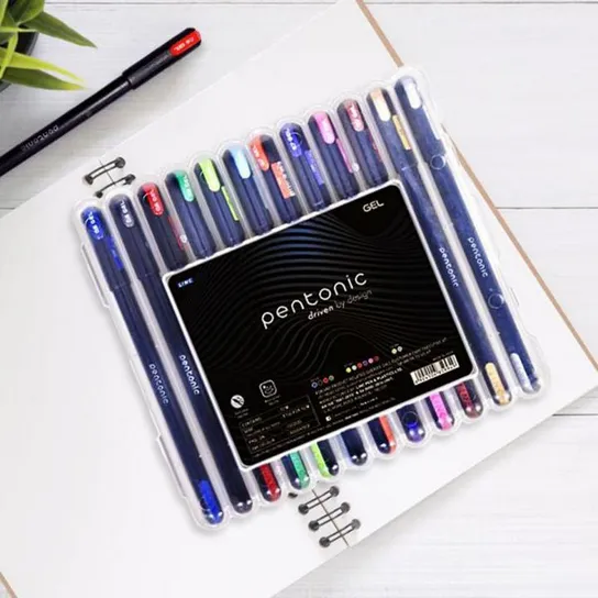 Pentonic%20Multi-Color%20Gel%20Pen%20Set%20with%20Refillable%200.7mm%20Tips%20in%20Elegant%20Box%20-%20Image%203