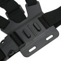 Chest Strap, Chest Mount Harness Strap ABS with Phone Holder for Live Streaming. 