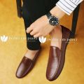 New High Quality JS Leather JS-112343 Slip Moccasins Loafers Casual Shoes For Men Driving. 