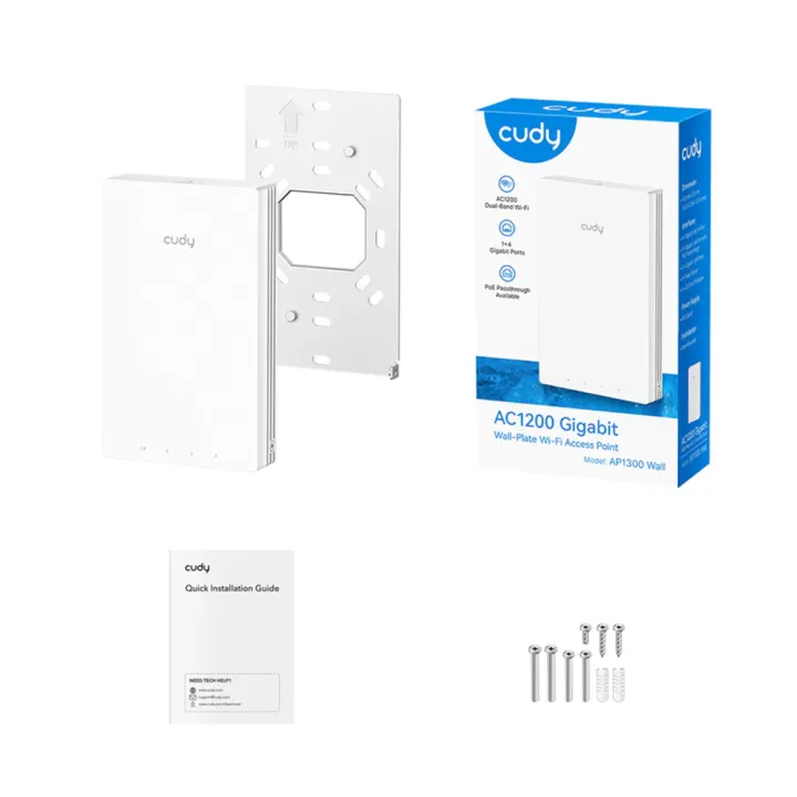 CUDY%20AP1300%20Wall%20AC1200%20Dual%20Band%20Wall-Plate%20Access%20Point%20-%204-Stream%20Dual-Band%20Wi-Fi%205%20Access%20Point%20-%20Coverage:%20Covers%20up%20to%2060%20m%C2%B2%20(650%20ft%C2%B2)%20-%20867%20Mbps%20+%20300%20Mbps%20Wi-Fi%20-%20Watchdog,%20Schedule%20Reboot%20-%20Image%206
