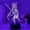 Anime Genshin Impact Night Light 3D Illusion Lamp Hot Game Light for Bedroom Decor LED Light Atmosphere Night Lamps Kids Gift. 