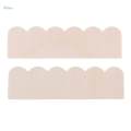 1/12 Miniature Wooden Roof Tiles Dollhouse DIY Making Accessories 12 Pieces. 