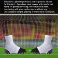 1 Pair Spike Foot Covers Super Soft High Elastic Slip Resistant Solid Color Spats Football Cleat Covers Sports Accessories Eatop. 
