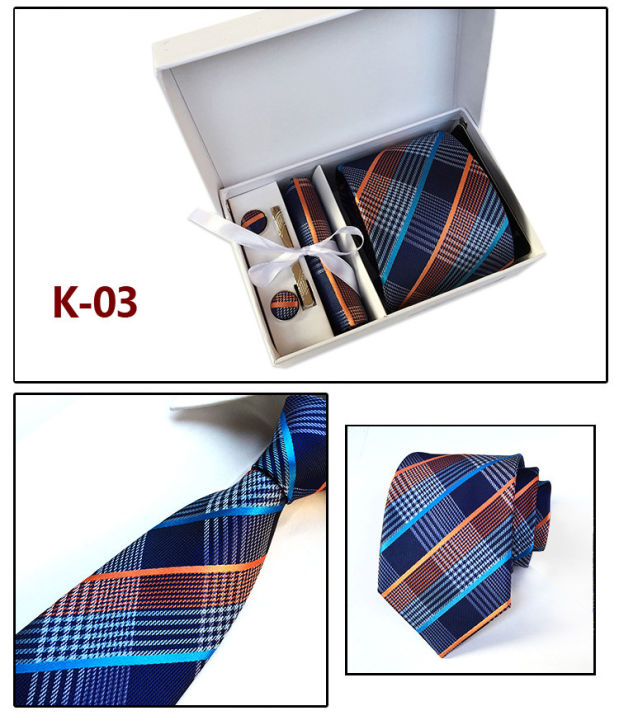 Men's%20Formal%20&%20Casual%20Polyester%20Silk%20Neck%20Tie%204%20Item%20Set%20Box%20For%20Fashionable%20Outlook%20-%20Image%202