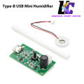Type-C USB Spray Humidifier Module USB Humidifier Module Accessory Atomizer Integrated Circuit Drive Circuit Board DIY Atomization Mist Maker Fogger Humidifier. 
