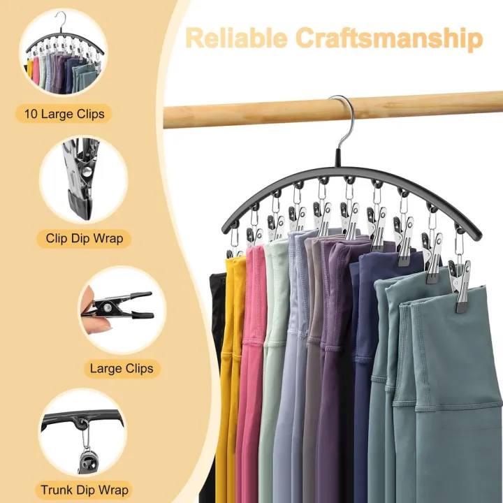 Windproof%20hangers%20Sturdy%20PVC%20waterproof%20Space-saving%20hamgers%2010%20clips%20Stainless%20steel%20hangers%20for%20clothes%20for%20Home%20organization%20-%20Image%208