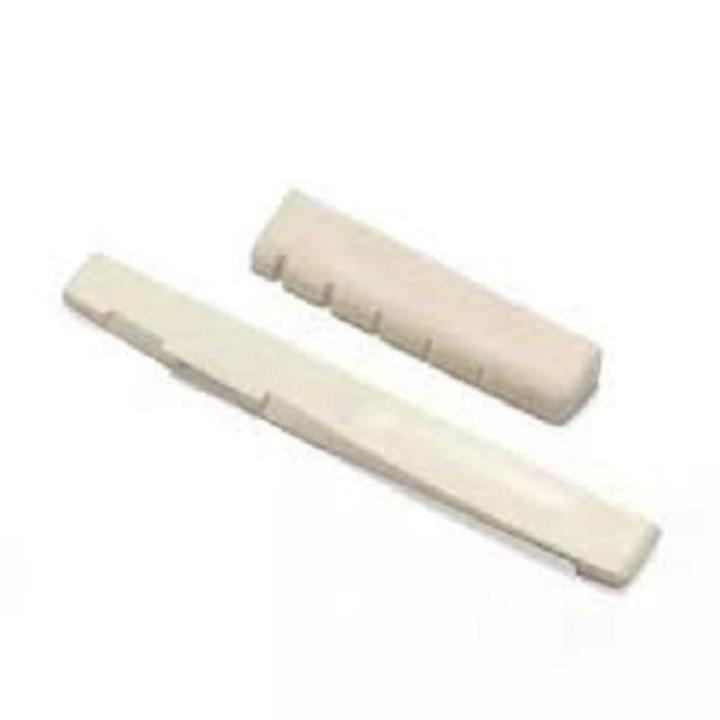 Waverly Guitar Bridge Pins With Black Dot Inlay, Unslotted