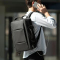 HK Business Backpack for Men Waterproof Anti-Theft 15.6” Laptop Backpack Casual Large Capacity Expandable Travel Bag Short Trip. 