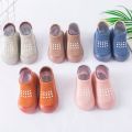 【Hottest Trends】 Sneakers Soft Baby Shoes Sole Non-slip Kids Socks Shoes Floor Socks Super Warm Toddler Boots Boys and Girls.