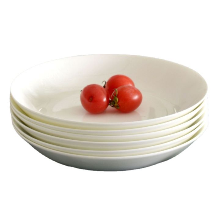 Dish%20Dinner%20Plate%20Household%20White%20Lead-Free%20Bone%20China%20Dish%20Cooking%20Plate6Deep%20Plates%20White%20Porcelain%20Meal%20Tray%20Disc%20Ceramic%20Dinner%20Plate%20-%20Image%206