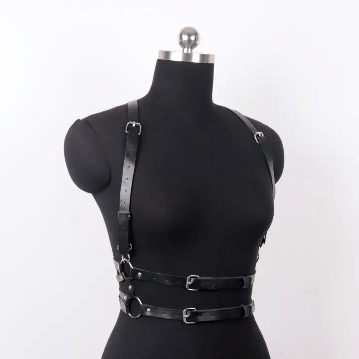 Goth%20PU%20Leather%20Harness%20Top%20Women%20Punk%20Belt%20Chest%20Corset%20Harness%20Garter%20Body%20Cage%20Gothic%20Suspender%20Festival%20Accessories%20-%20Image%204