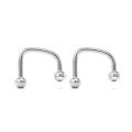 16g Lip Rings Stainless Steel Snake Bite Piercing Jewelry Labret Medusa Spiral Barbell Helix Earrings Horseshoe Septum Cartilage. 
