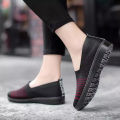 Rubber Shoes For Women Fashion Women Sneakers Women Loafers Comfortable Casual Shoes Breathable Running Shoes Women's Sports Shoes- intl.