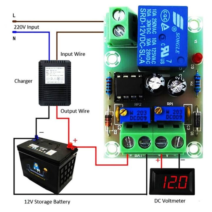 12V%20Charging%20Control%20Board%20XH-M601%20Intelligent%20Charger%20Power%20Control%20Panel%20Automatic%20Charging%20Power%20-%20Image%202