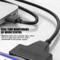 New Sata To USB 3.0 Adapter Converter Cable USB 3.0 Hard Drive Converter Cable For PC 2.5 3.5 External HDD SSD Adapter. 