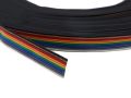 10 Core Rainbow Color Flat Ribbon Wire Cable (1 Meter) 1Meter/10 WAY Wire Rainbow Color Flat Wire Cable. 