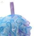 Bath Mesh Pouf Loofah Bath Sponge, Bathroom Supplies, Body Cleaning Tool, Portable Hangable Shower Pouf Shower Sponge Exfoliating Body Scrubber. 
