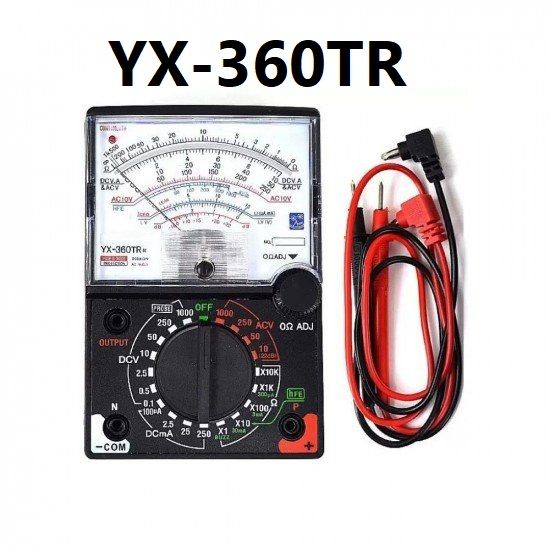 NORMAL QUALITY YX 360TR YX-360TR ELB Analog Multimeter With Fuse & Diode Protection Battery Analog Multimeter Tools Set
