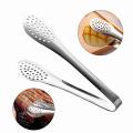 Stainless Steel Food Tongs Kitchen Tongs Utensil Cooking Tong Clip Clamp Accessories Salad Serving BBQ Tools.