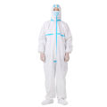 Coverall Disposable Isolation Suit for Staff Protective Clothing Dust-proof Coveralls Antistatic. 