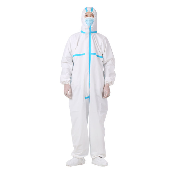 Coverall%20Disposable%20Isolation%20Suit%20for%20Staff%20Protective%20Clothing%20Dust-proof%20Coveralls%20Antistatic%20-%20Image%202