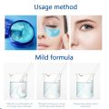 60Pcs Ocean Bird's Nest Hyaluronic Acid Eye Mask Crystal Collagen Moisturizing Eye Patches Anti-wrinkle Remove Dark Circles Care. 