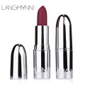 Langmanni 8-color silver matte lipstick non-stick cup long-lasting setting moisturizing moisturizing solid lipstick cross-border. 